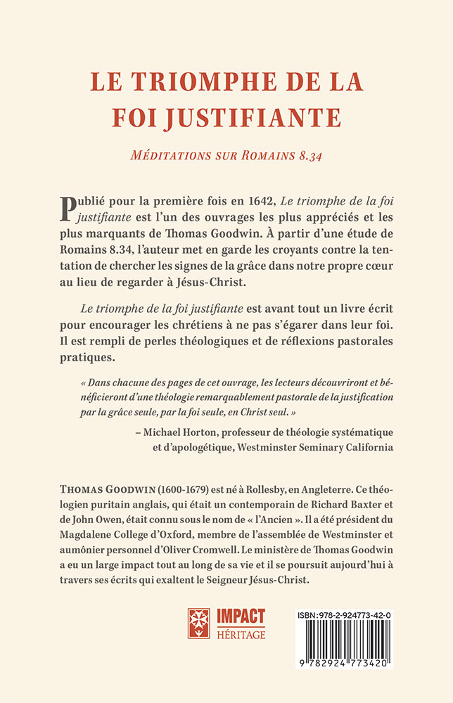 Image #1 du produit Le triomphe de la foi justifiante