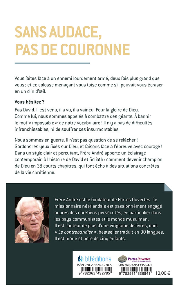 Image #1 du produit Sans audace pas de couronne