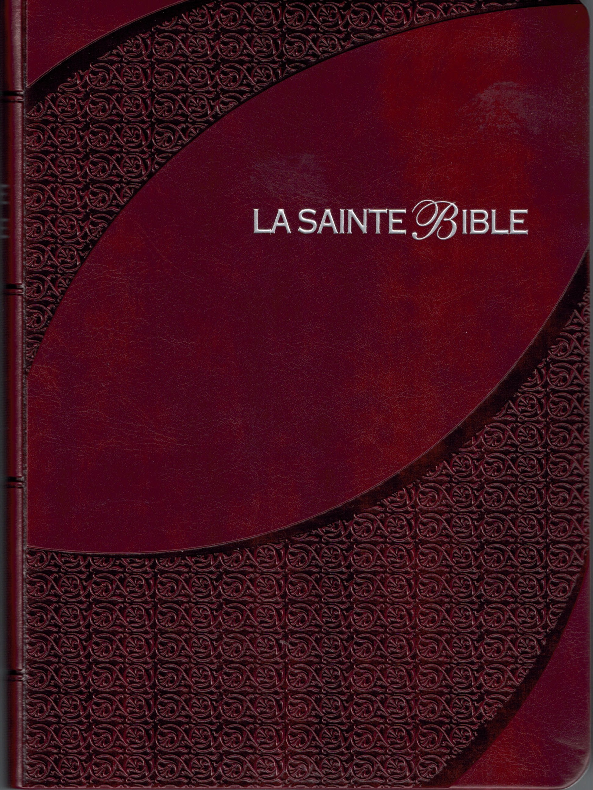 Bible SG 1910 moyen bordeaux avec onglets