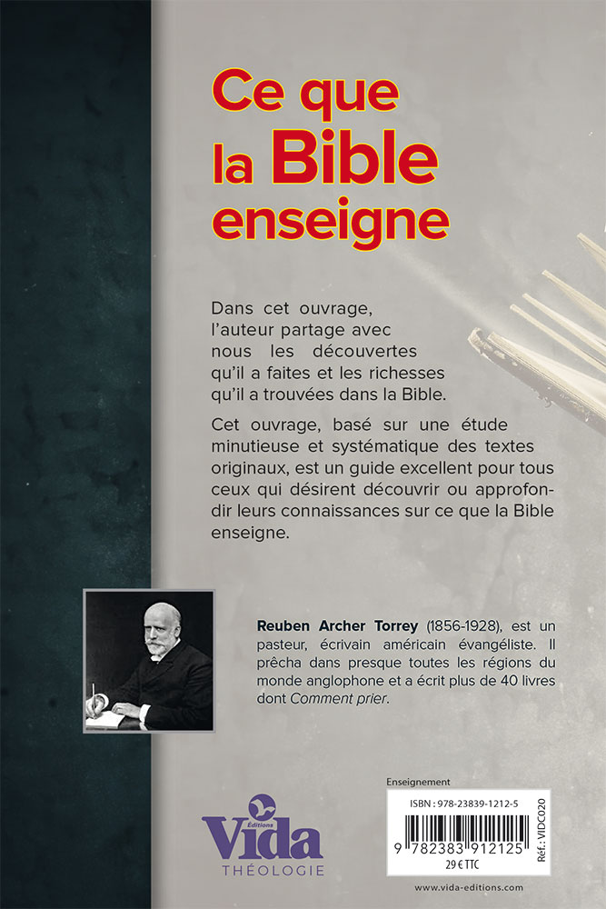 Image #1 du produit Ce que la Bible enseigne