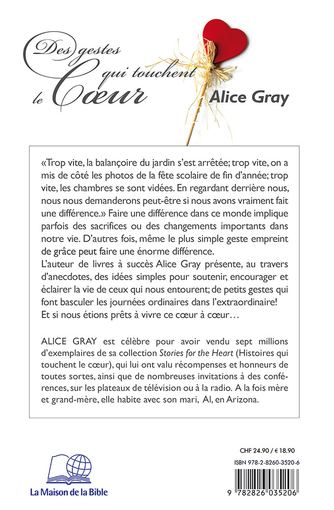 Image #1 du produit Des gestes qui touchent le coeur