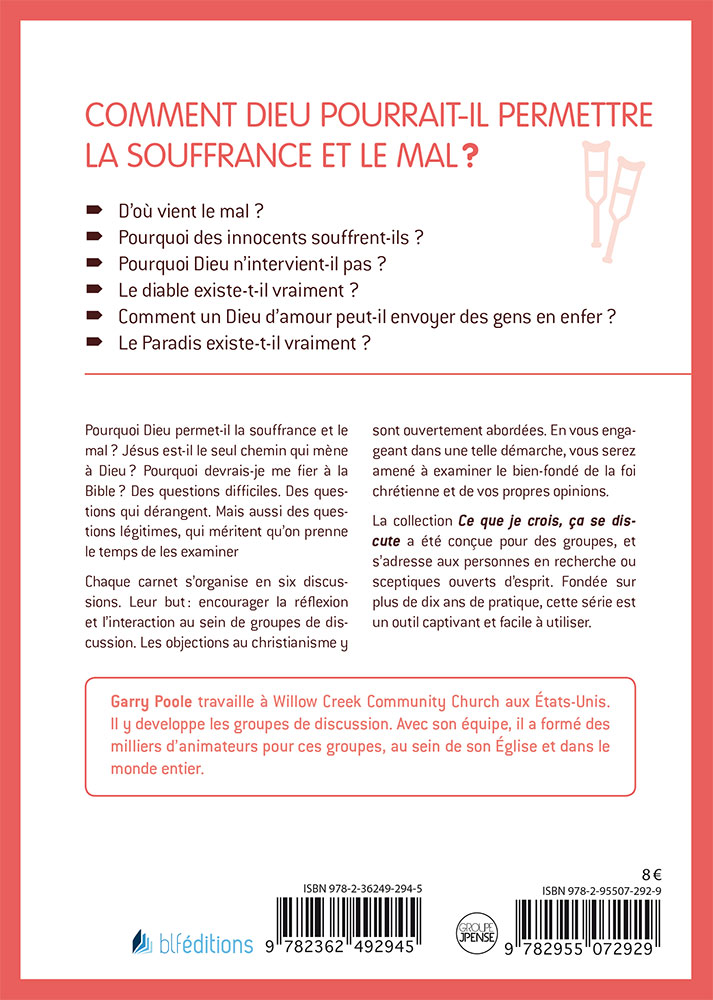 Image #1 du produit Comment Dieu pourrait-il permettre la souffrance et le mal ?