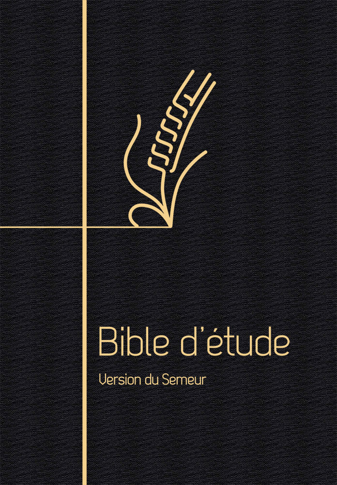 Image #0 du produit Bible d'étude Semeur 2015 souple noire