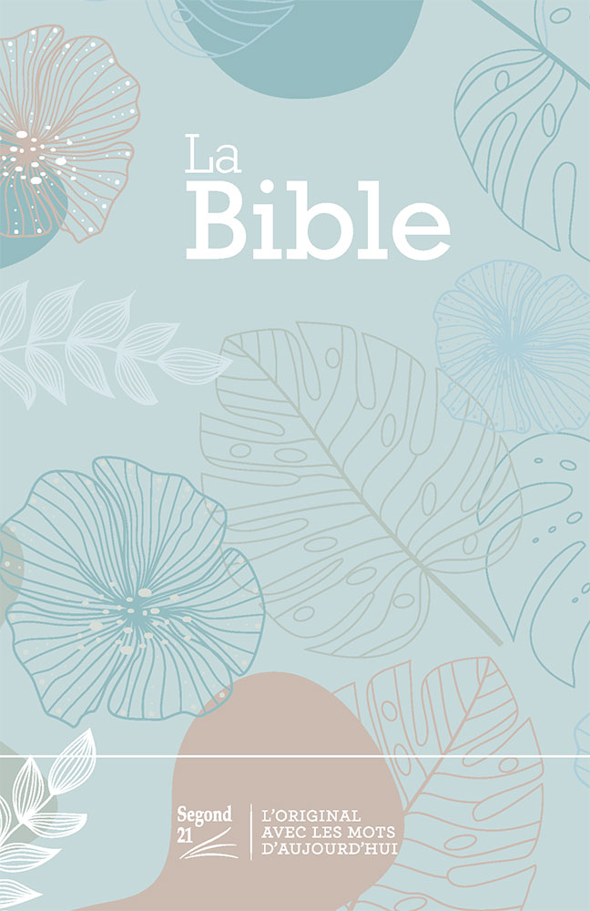 Bible SG 21 compacte rigide toilée matelassée vert d'eau