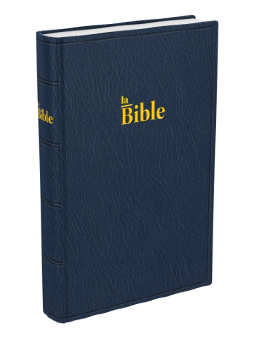 Bible Darby moyen souple bleue