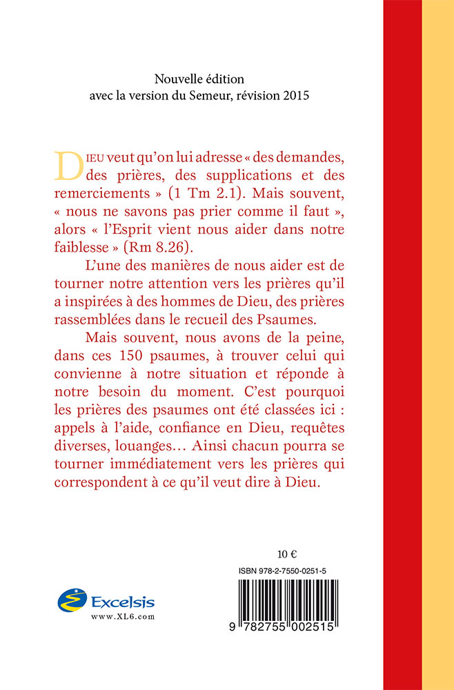 Image #1 du produit L'art de prier selon les Psaumes