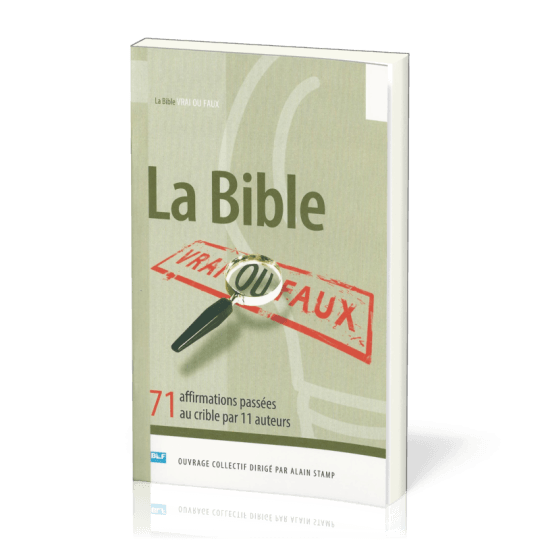 Image #0 du produit La Bible vrai ou faux