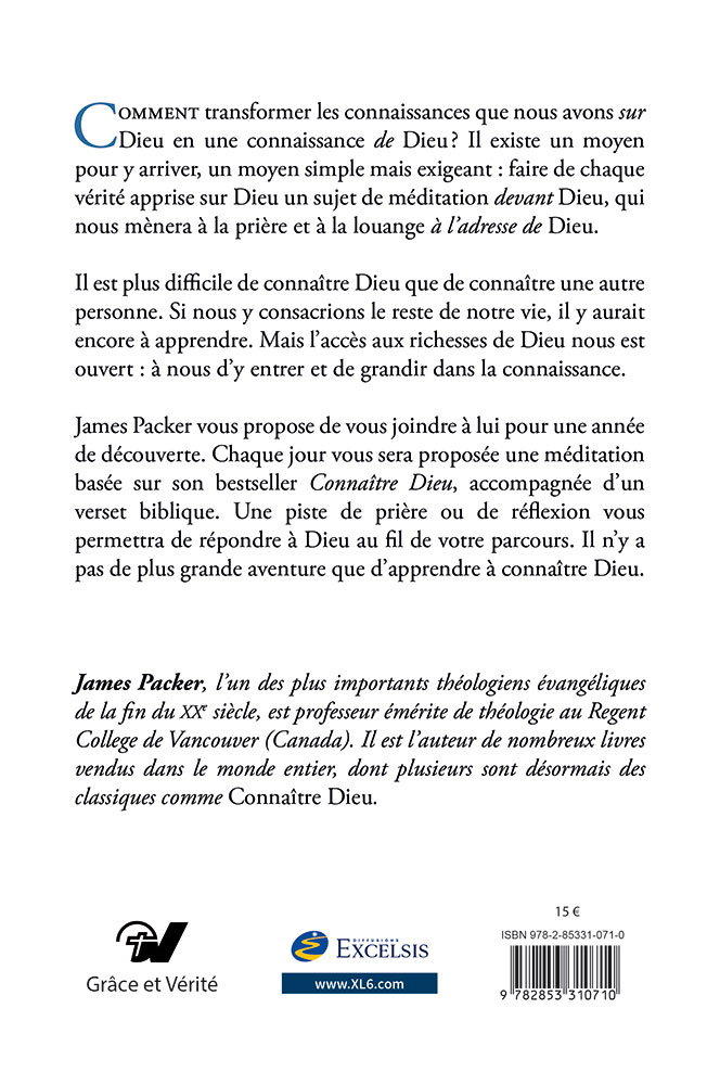 Image #1 du produit Connaître Dieu jour après jour