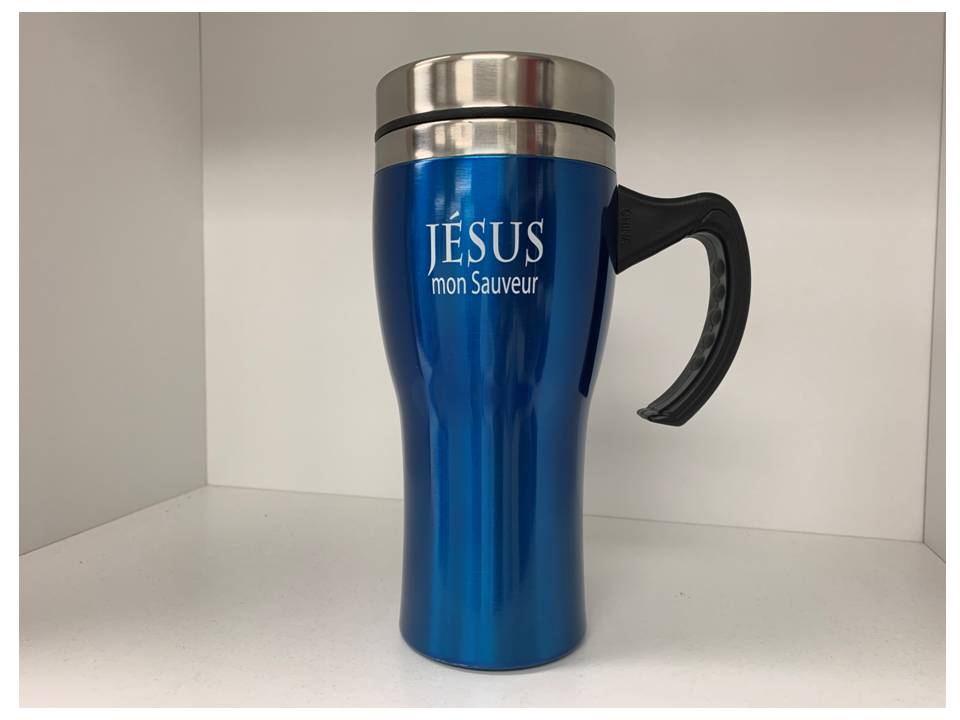 Tasse de voyage «Jésus mon Sauveur»