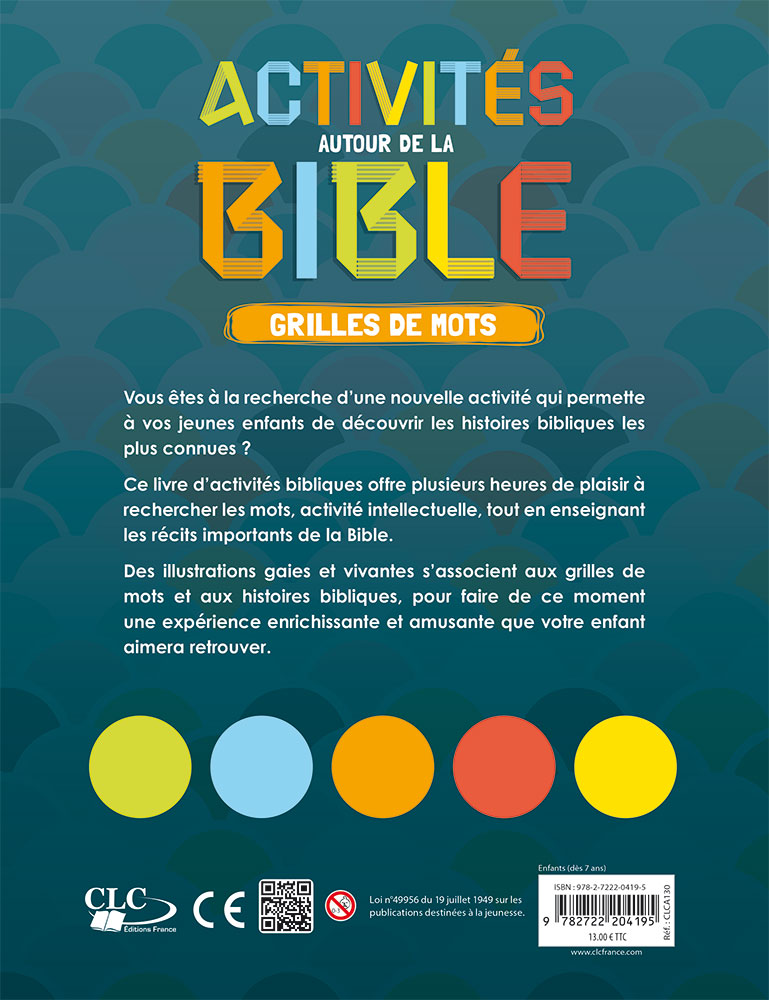 Image #2 du produit Activités autour de la Bible