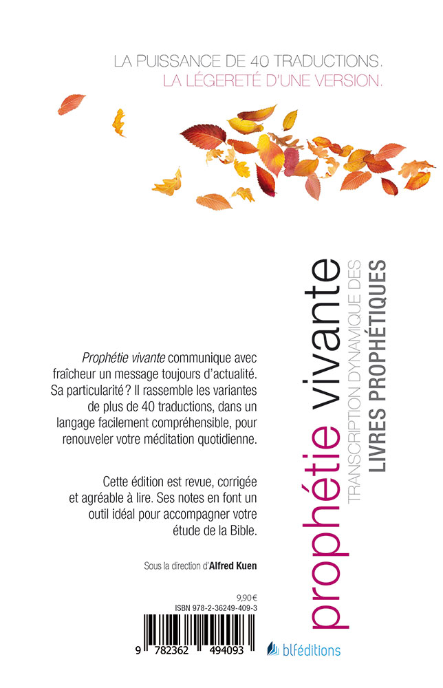 Image #1 du produit Prophétie vivante - broché