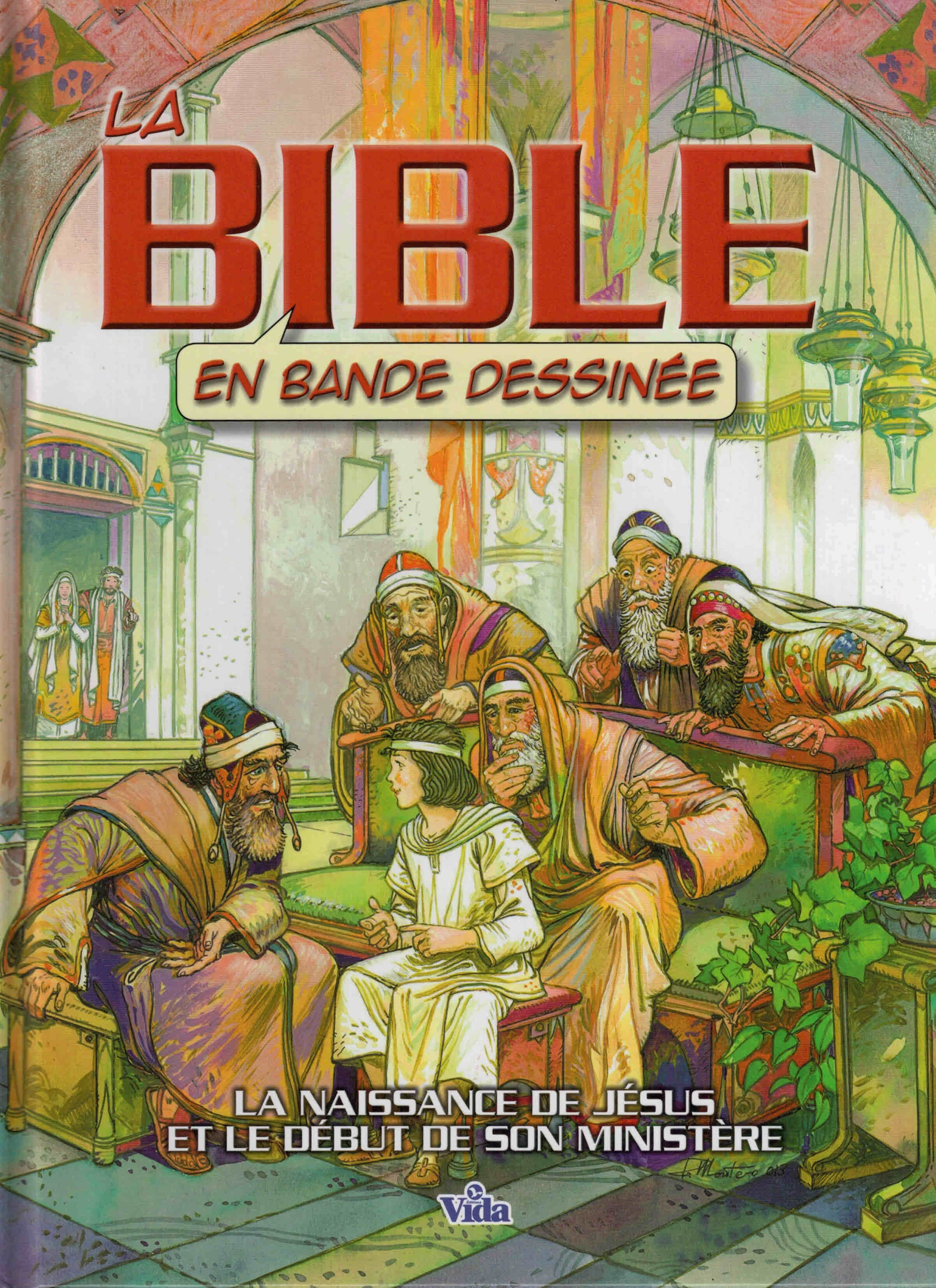 La Bible en bande dessinée La naissance de Jésus