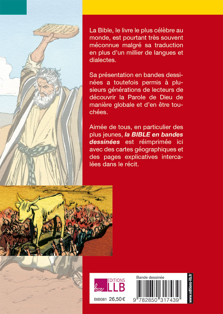 Image #1 du produit La Bible en bandes dessinées