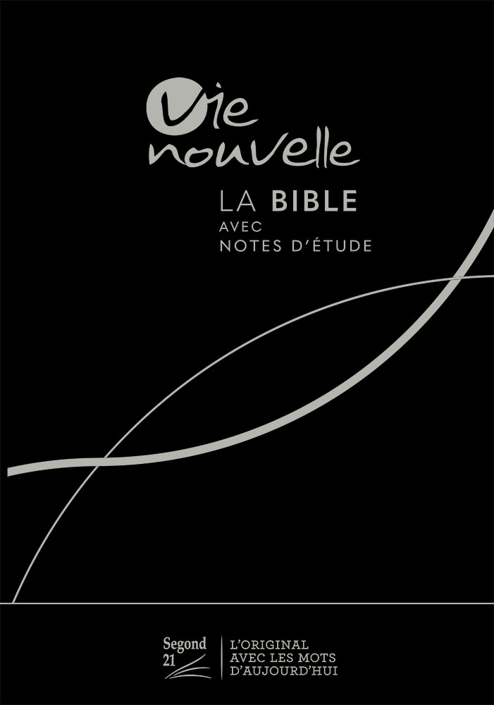 Bible d'étude Vie Nouvelle SG 21 toilée noire