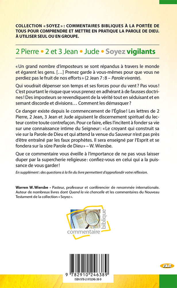 Image #1 du produit Soyez vigilants