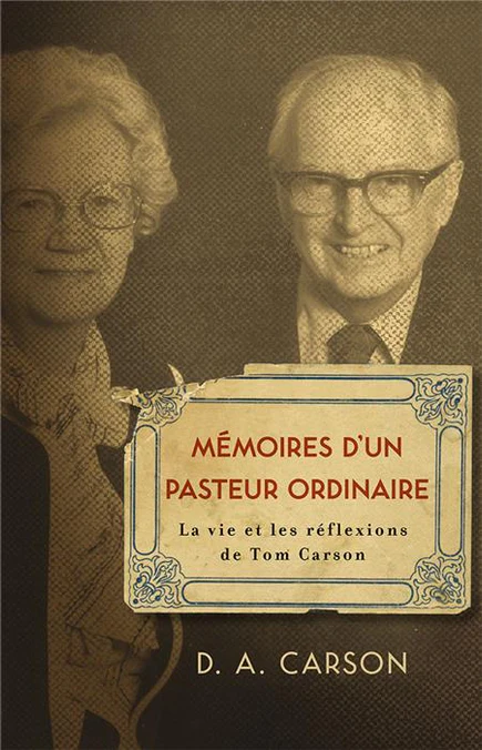 Mémoires d'un pasteur ordinaire