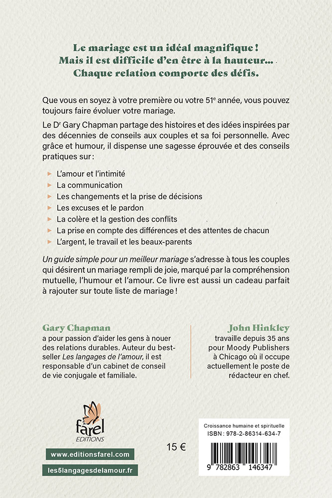 Image #1 du produit Guide simple pour un meilleur mariage