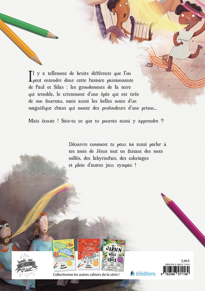 Image #1 du produit Les prisonniers, le tremblement de terre et le chant dans la nuit - Cahier d'activités