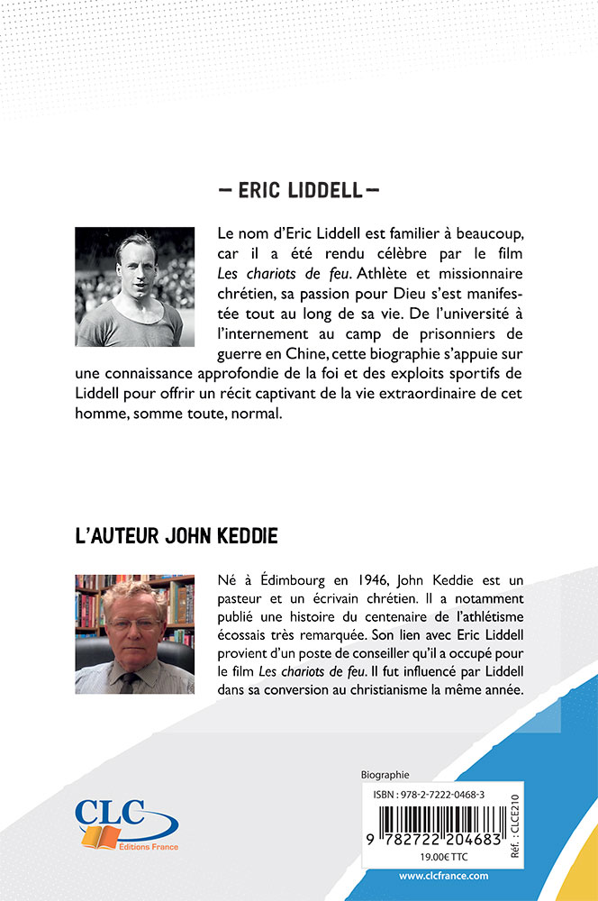 Image #1 du produit Eric Liddell - Achever la course