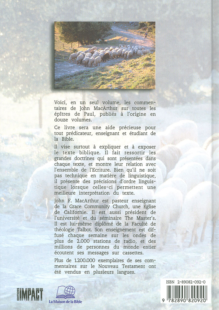 Image #1 du produit Les Épîtres de Paul