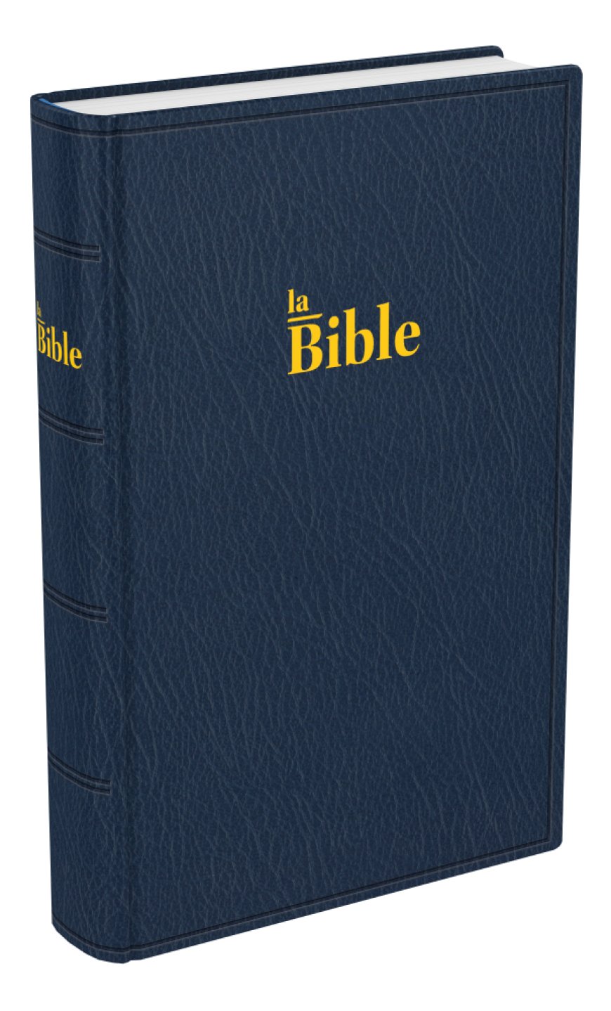 Image #0 du produit Bible Darby format compact souple bleue