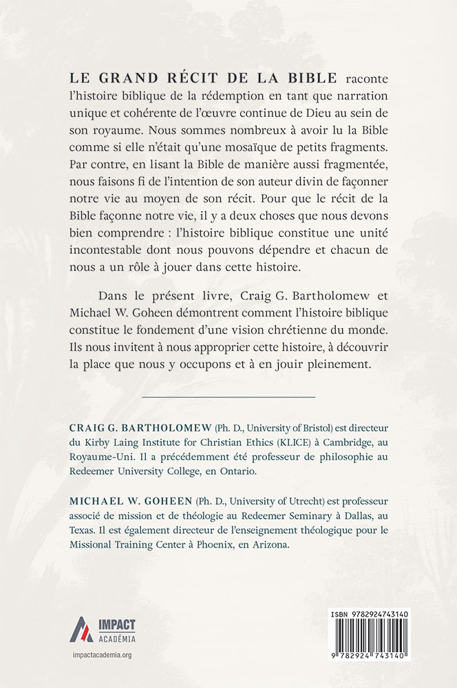 Image #1 du produit Le grand récit de la Bible
