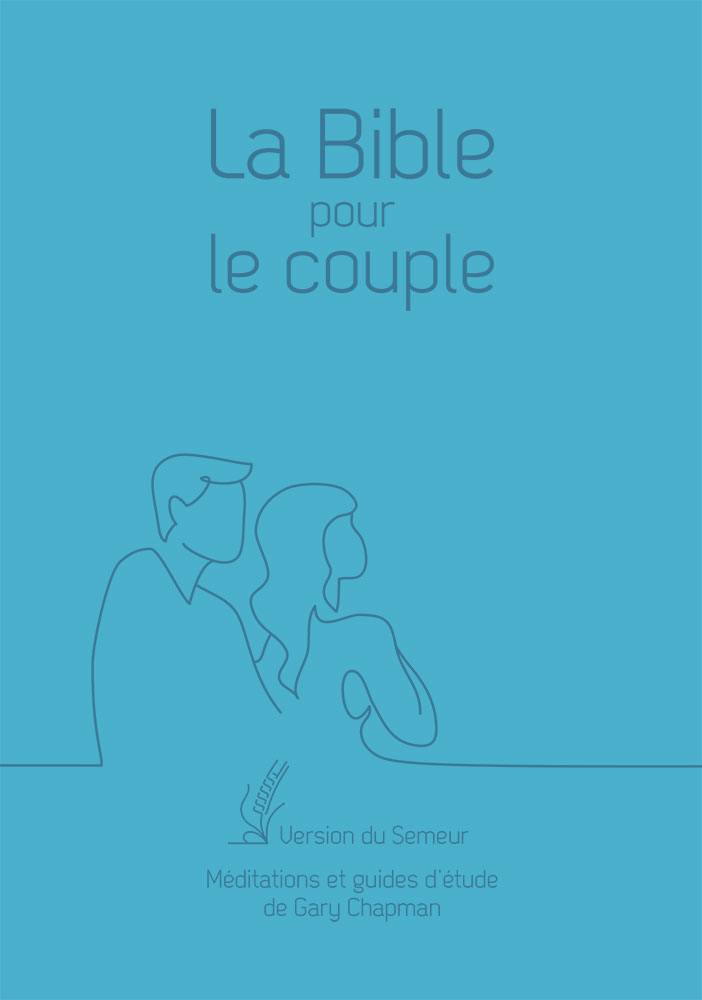 Image #0 du produit Bible Semeur 2015 pour le couple souple bleue