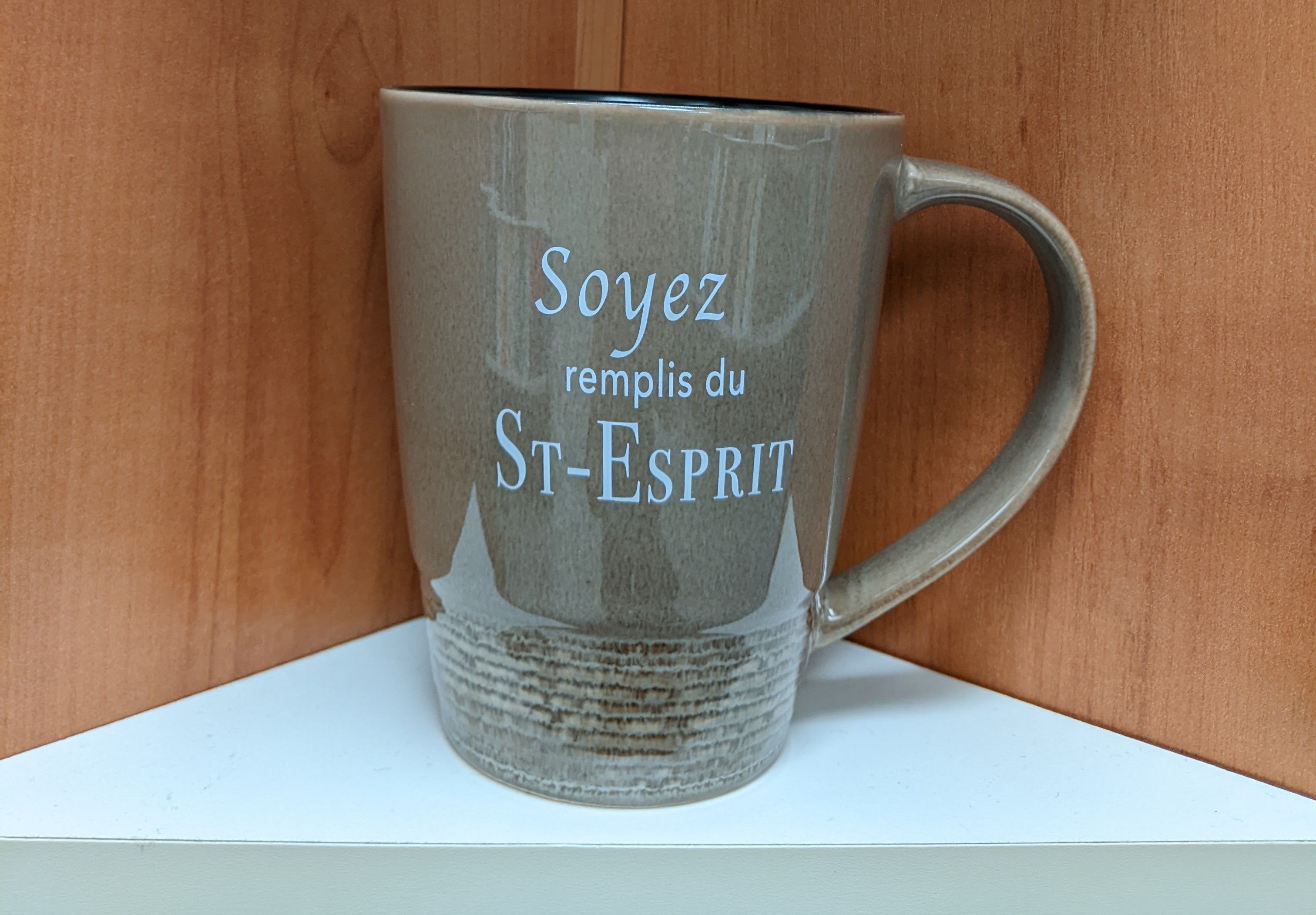 Tasse à café «Soyez remplis du Saint-Esprit»