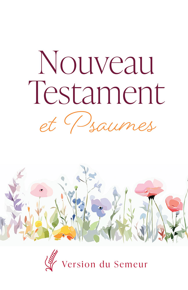Nouveau Testament et Psaumes souple blanc