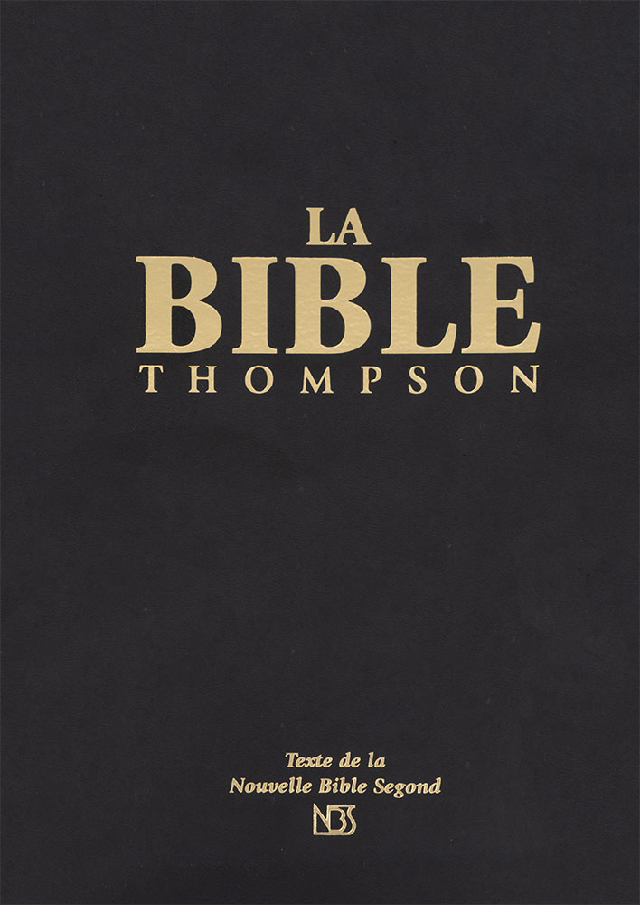 Image #0 du produit Bible Thompson NBS souple onglets