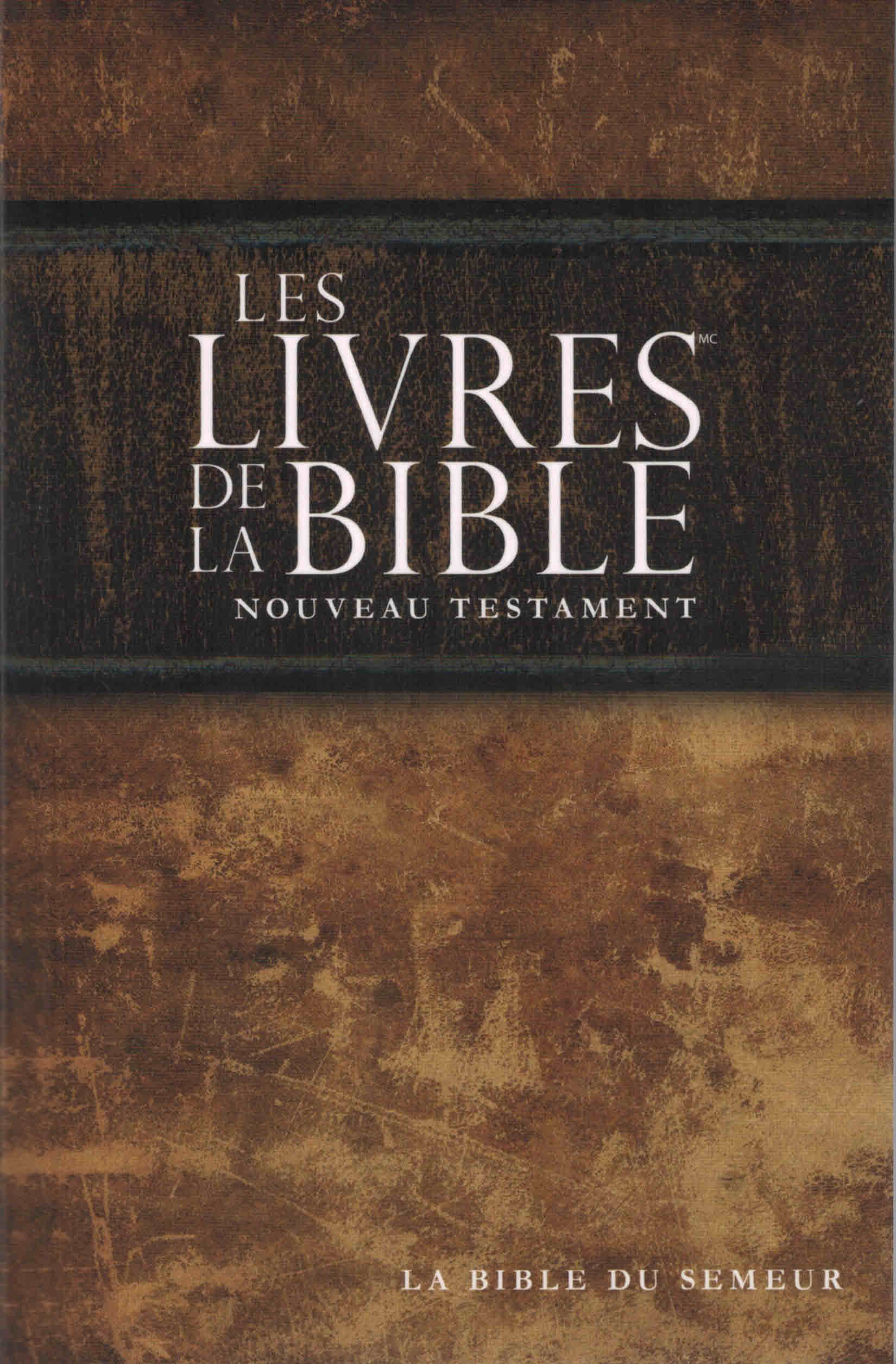 Les livres de la Bible Nouveau Testament