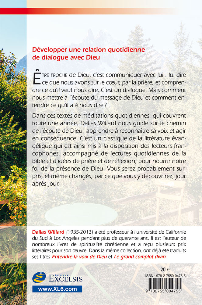 Image #1 du produit Entendre Dieu jour après jour