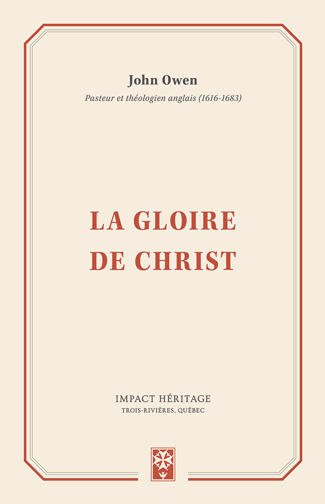 La gloire de Christ