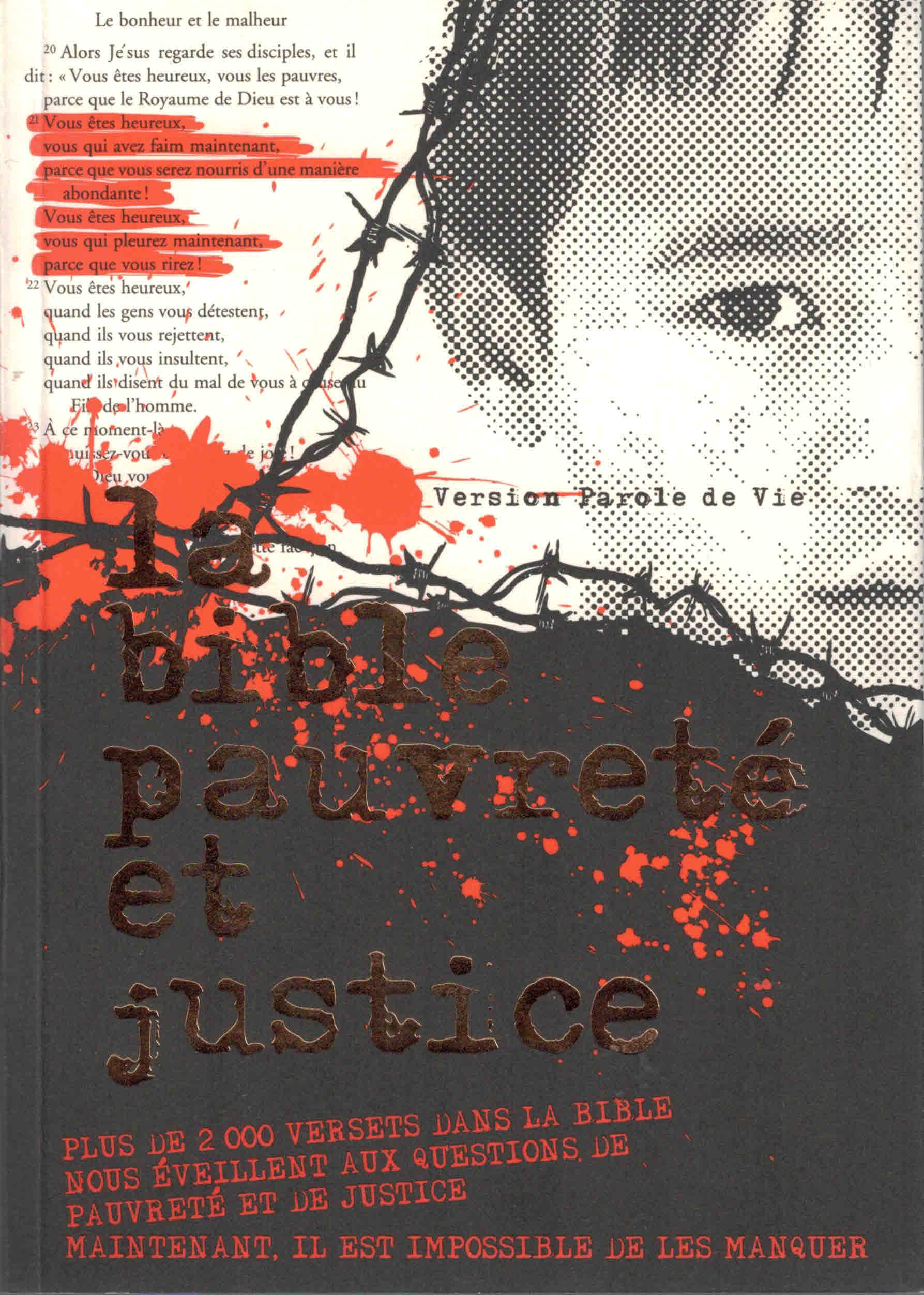 La Bible Pauvreté et Justice