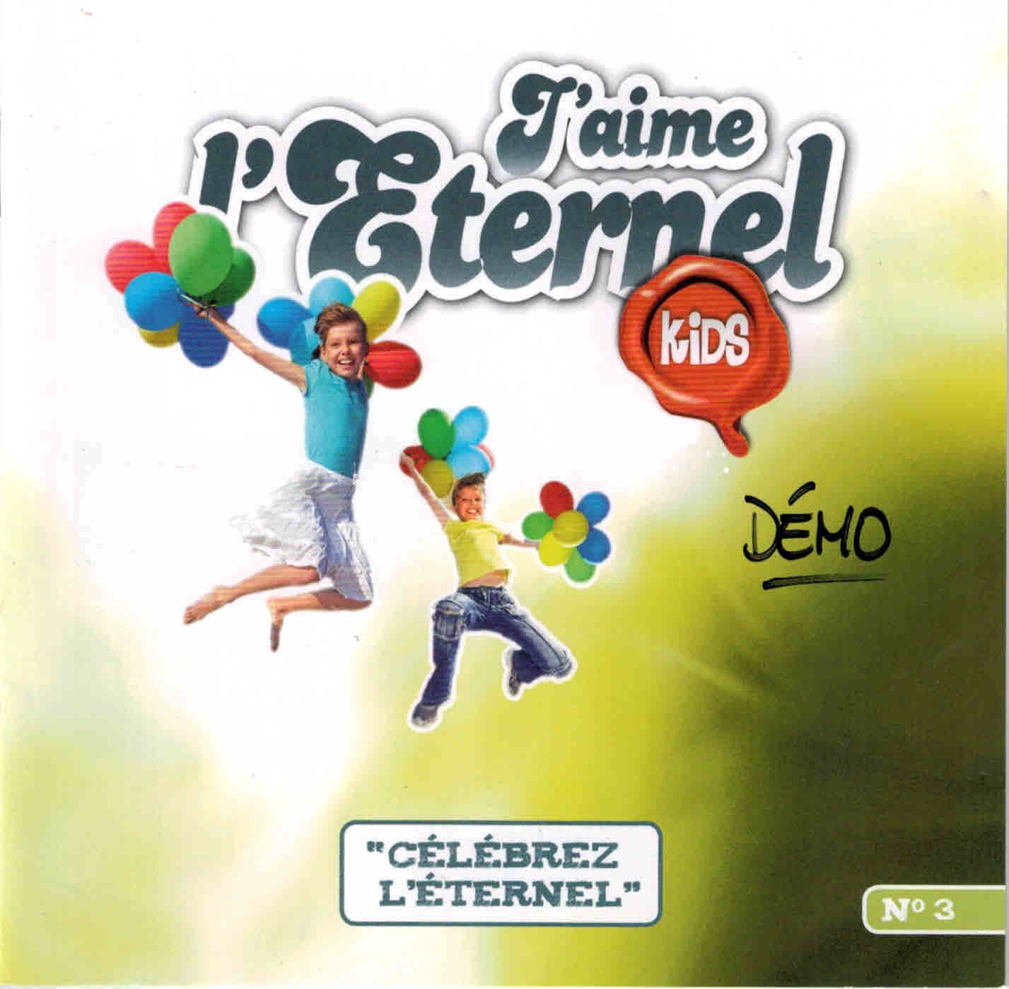 CD J'aime l'Éternel Kids no 3