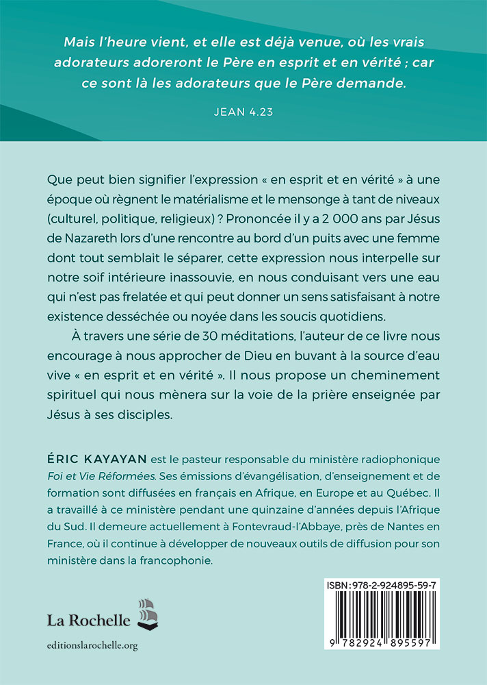 Image #1 du produit En Esprit et en vérité