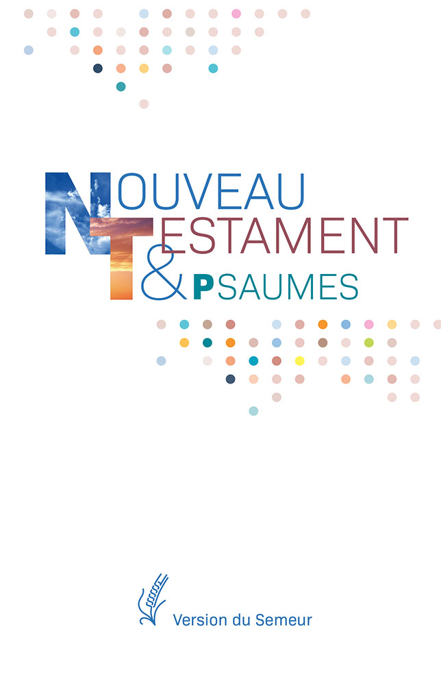 Nouveau Testament et Psaumes rigide blanc
