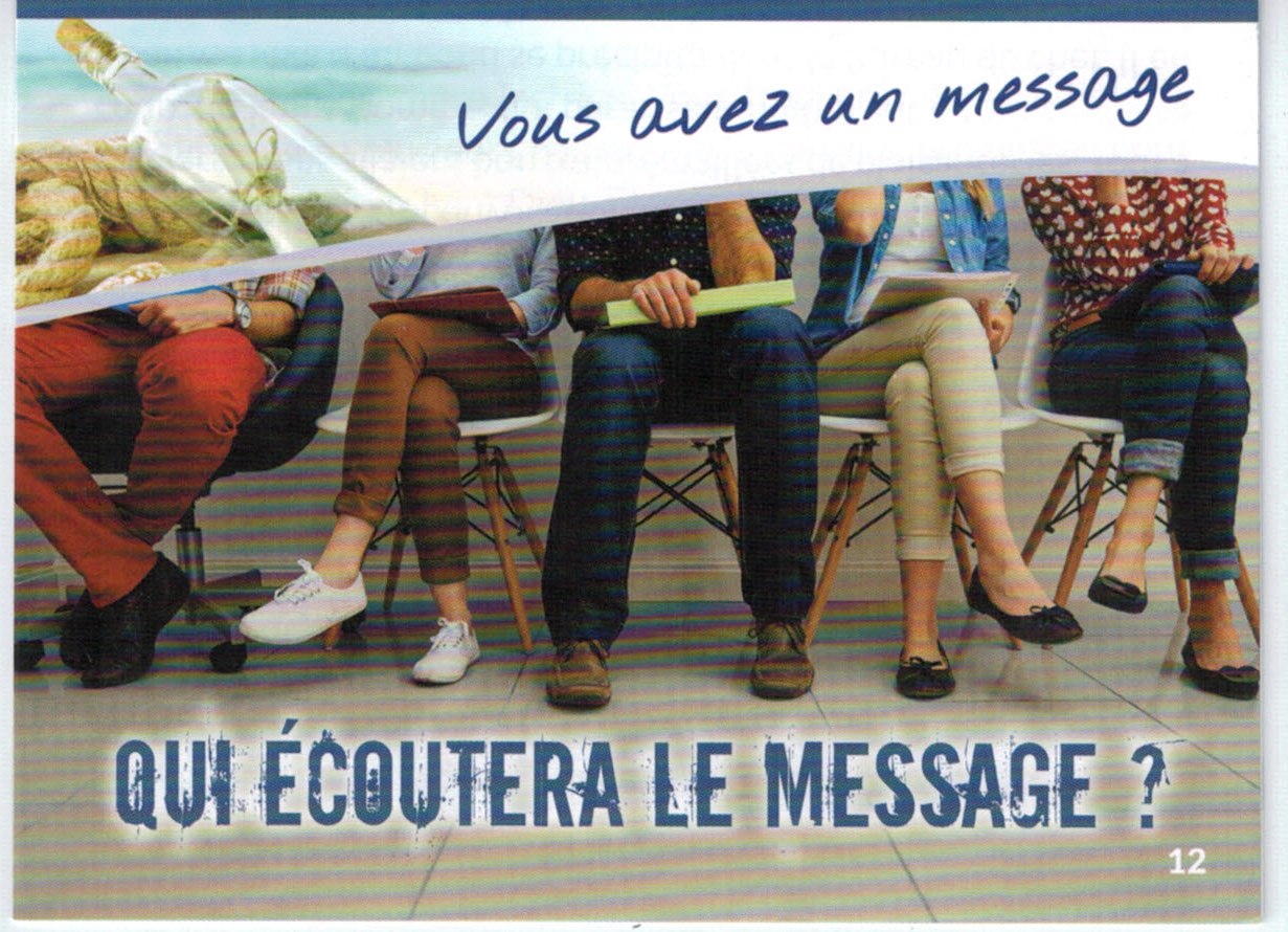 Qui écoutera le message ?