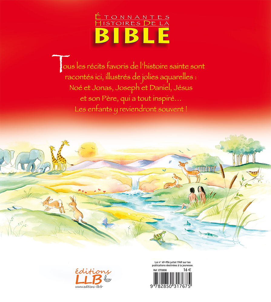 Image #1 du produit Étonnantes histoires de la Bible