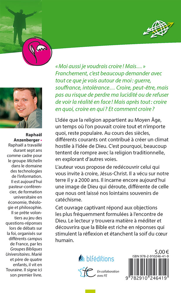 Image #1 du produit Moi aussi je voudrais croire ! Mais...