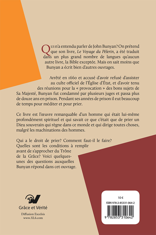 Image #1 du produit La prière - John Bunyan
