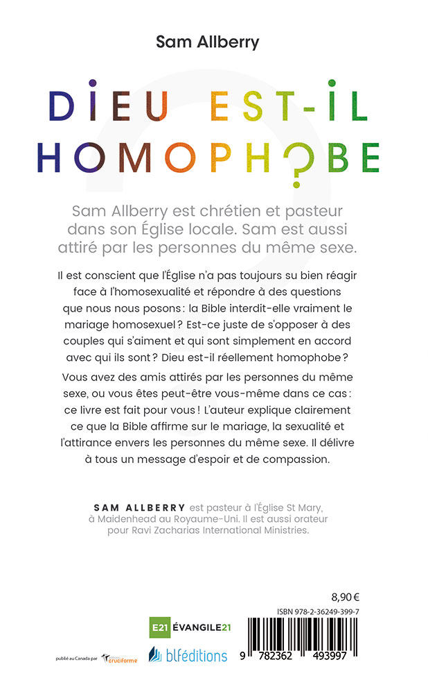 Image #1 du produit Dieu est-il homophobe ?