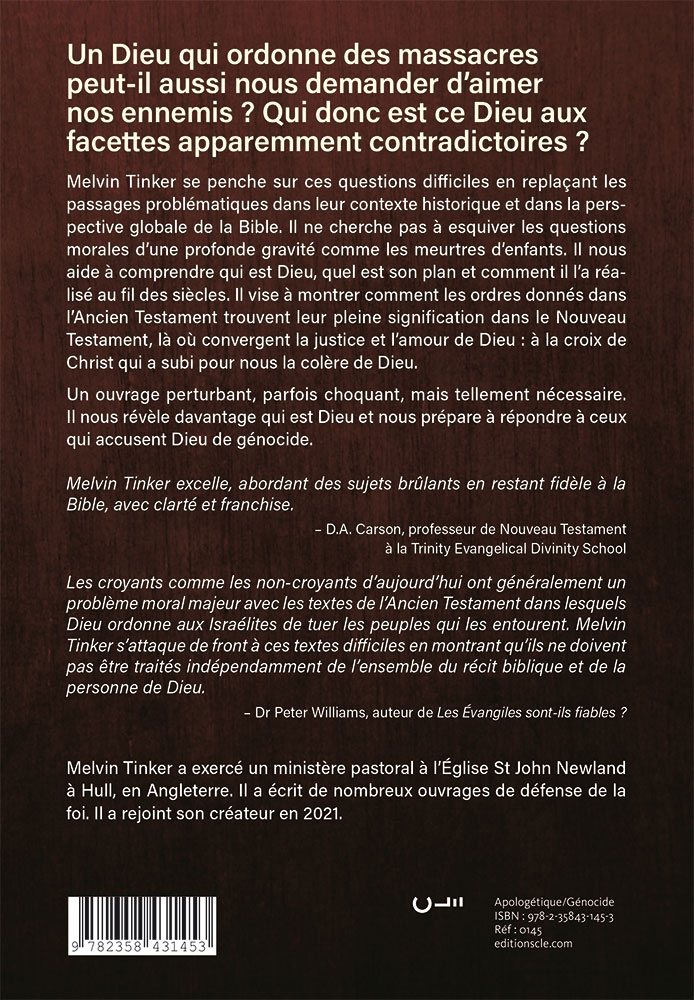 Image #1 du produit Dieu est-il coupable de génocide ?