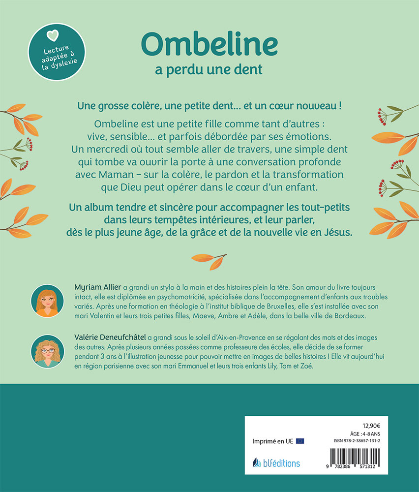 Image #1 du produit Ombeline a perdu une dent