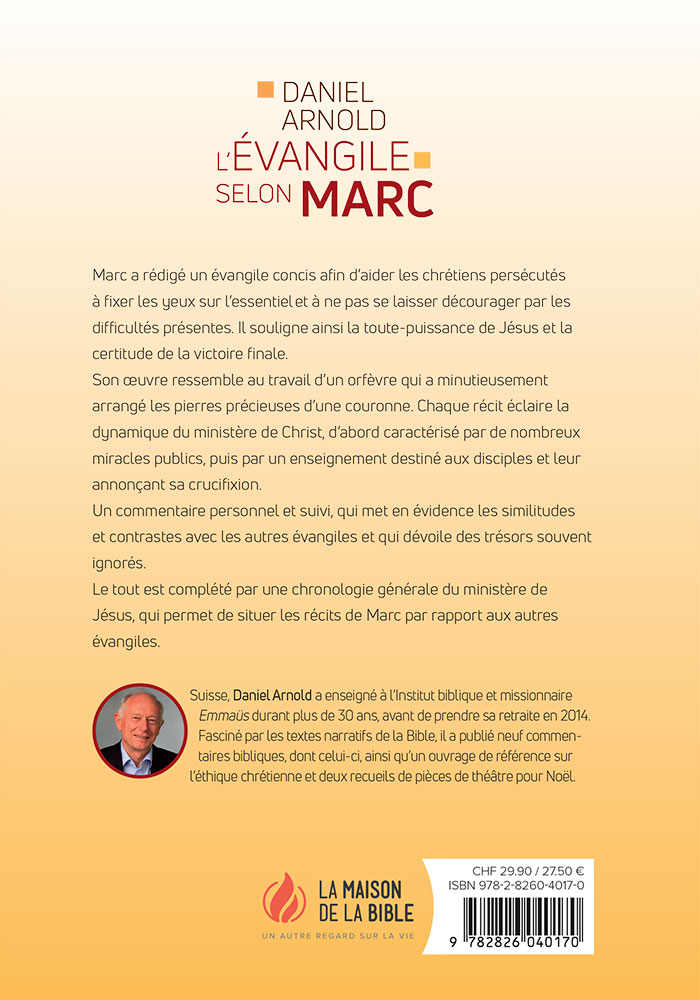 Image #1 du produit L'Évangile de Marc - Arnold
