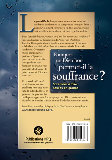 Image #2 du produit Pourquoi un Dieu bon permet-il la souffrance ?