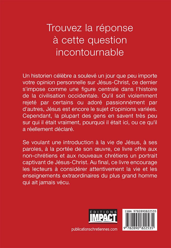 Image #1 du produit Qui est Jésus ?
