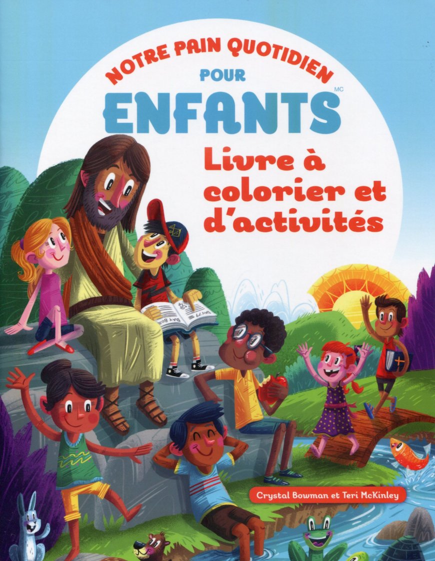 Livre à colorier du Notre Pain Quotidien pour enfants