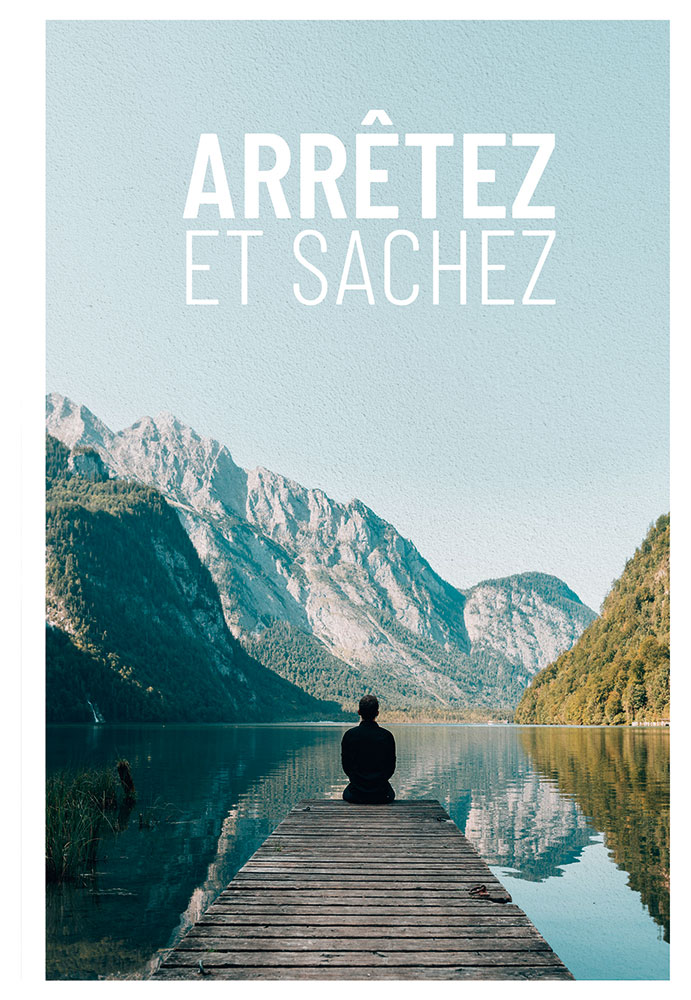 Arrêtez et sachez