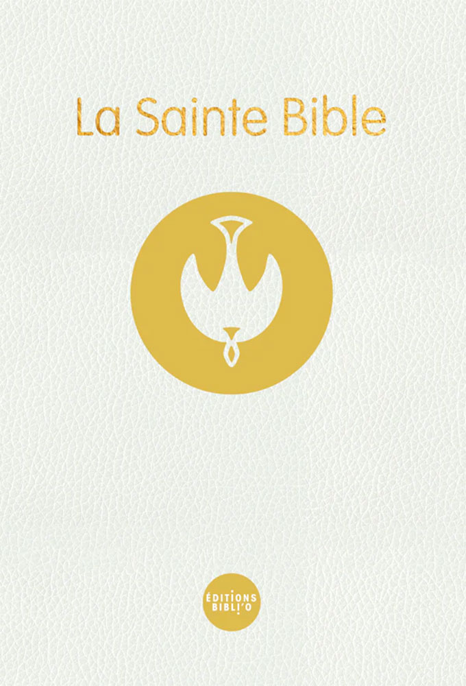 Bible à la Colombe Segond 1978 rigide blanche